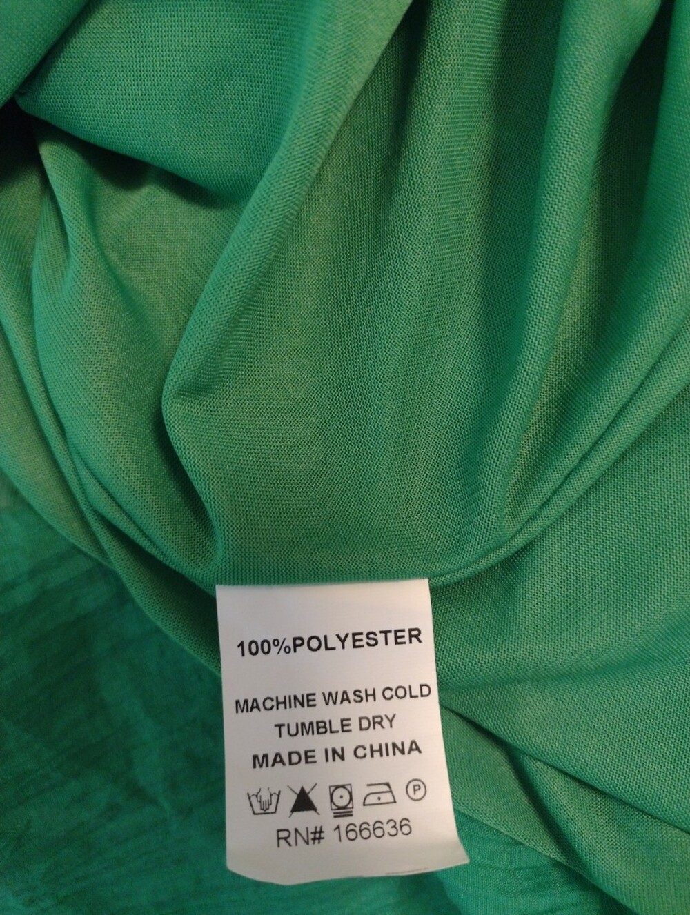 Anthropologie Kindred L Tiered Maxi Dress Elastic Neck Smocked Kelly Green - Picture 10 of 10